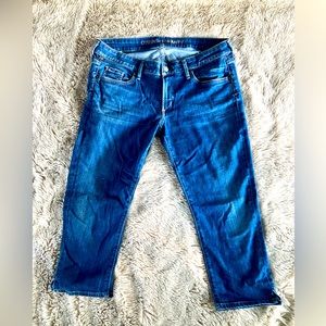 Size 32 (women’s 14) Citizens of Humanity Straight Leg Cropped Denim Jean
